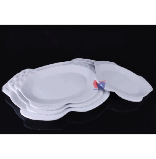 160-098 12" CRAB SHAPE PLATE