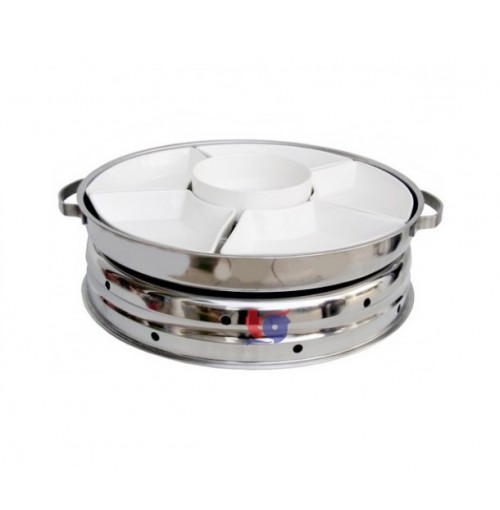 DOME (PORCELAINWARE) CHAFING DISH