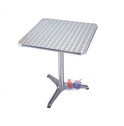 SQUARE ALUMINIUM TABLE