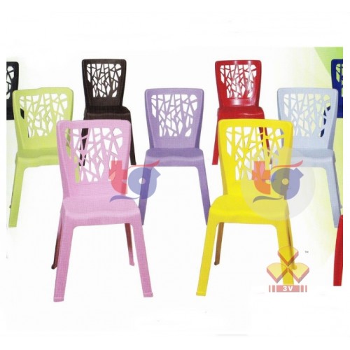 3V PLASTIC DINING CHAIR ( A)