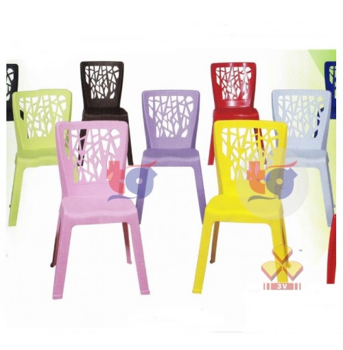 3V PLASTIC DINING CHAIR ( A)