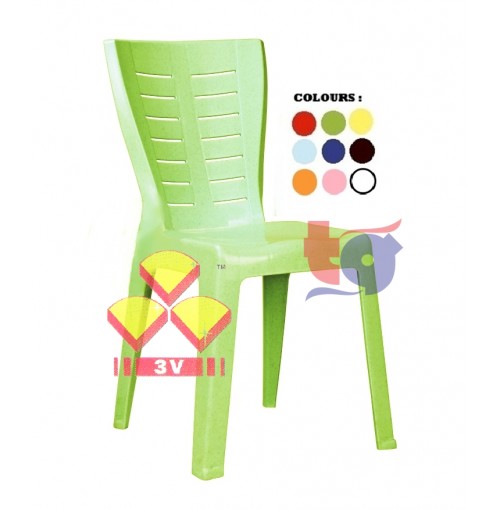 3V PLASTIC DINING CHAIR