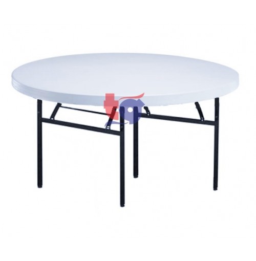 ROUND PLASTIC BANQUET TABLE / FOLDING TABLE